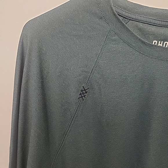 Rhone Reign Long Sleeve Epsom Heather Size M - Picture 4 of 6